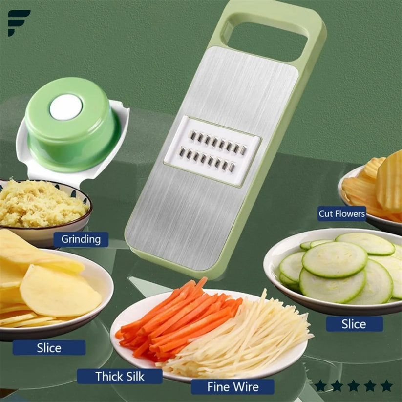 5-in-1 Multifunctional High-Quality Vegetable & Fruit Slicer