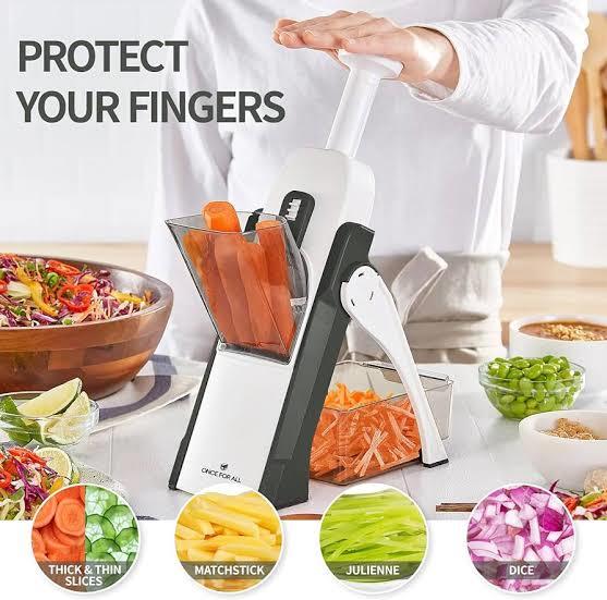 5-in-1 Multifunctional Vegetable Cutter and Slicer