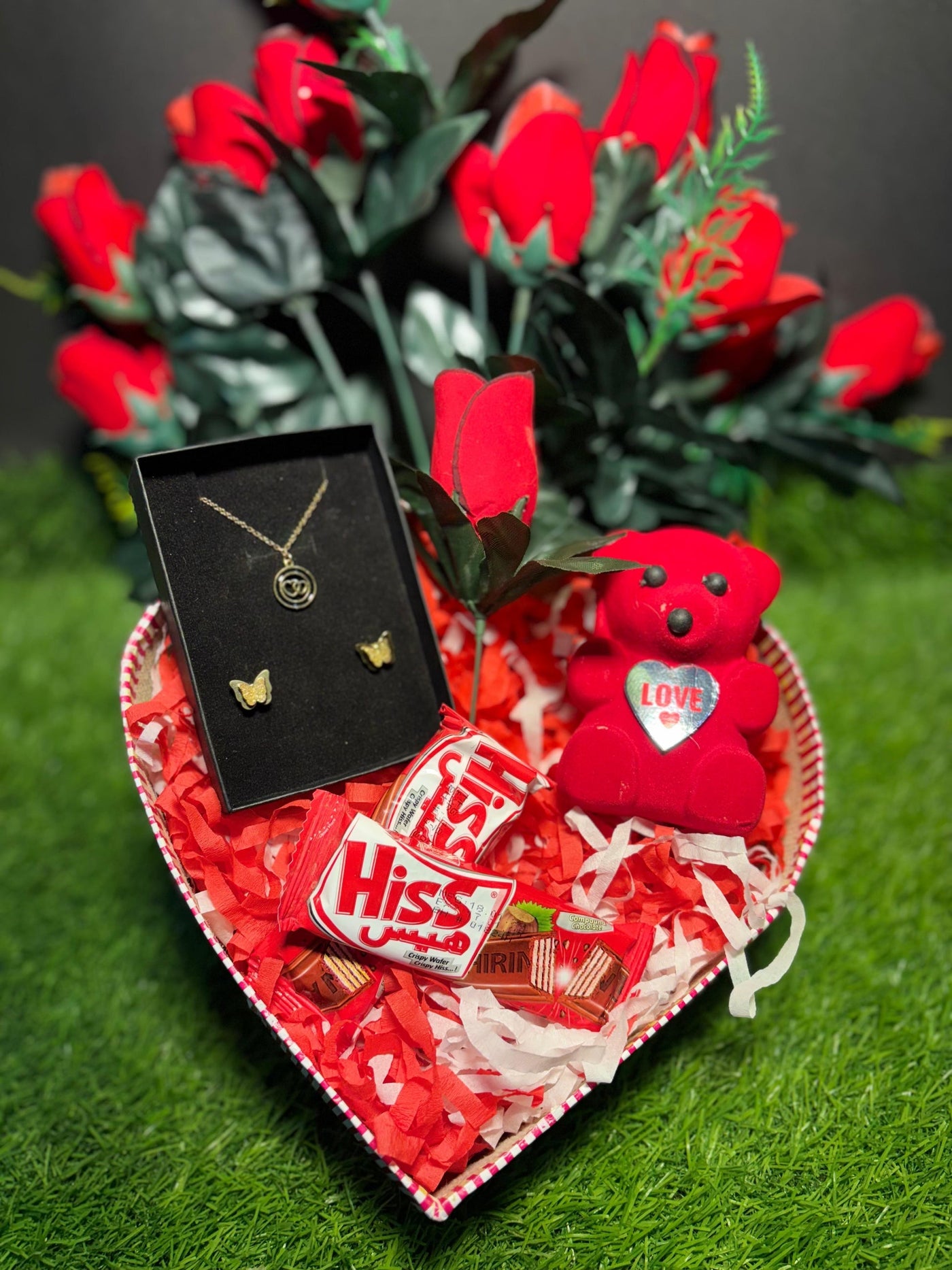 Valentine's Heart-Shaped Gift Box