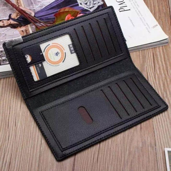 Unisex Vintage Long Foldable Wallet