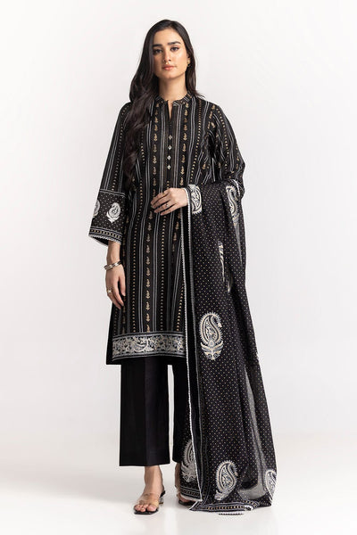 Lawn Gold Printed Shirt